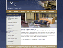 Tablet Screenshot of mklawnh.com